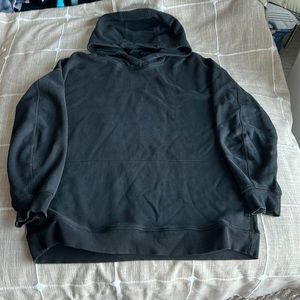 Black Lululemon perfectly oversized hoodie